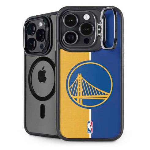 NBA Golden State Warriors Canvas iPhone 15 Pro Kickstand Case